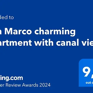 Apartment San Marco Charming With Canal View, Venice